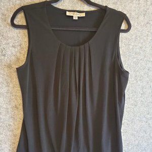 Jones Studio Separates Large Sleeveless Blouse Black